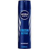 Nivea Fresh Active Deodorant Spray for Men 150ml 20% OFFER
